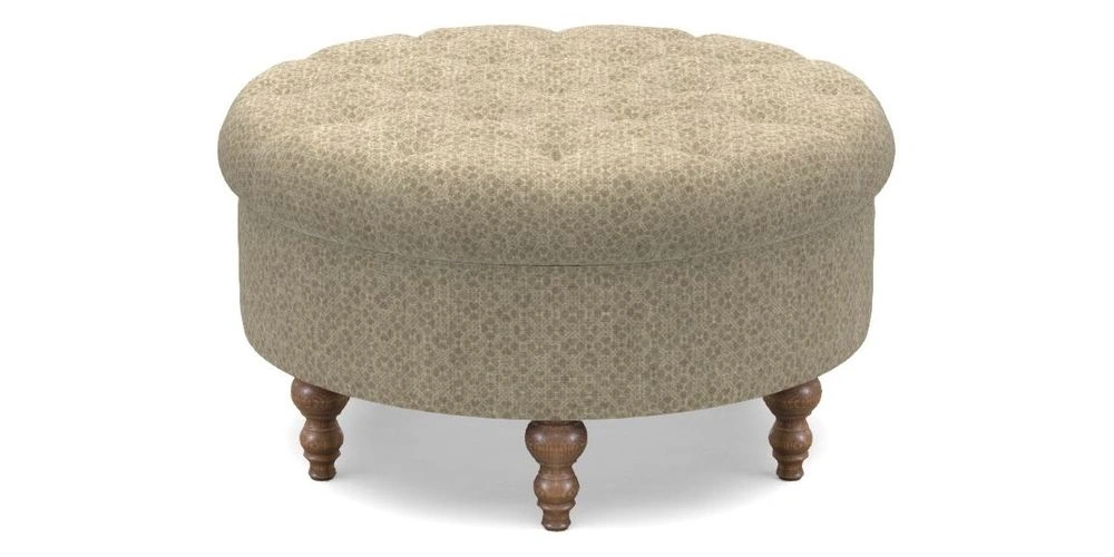 Bespoke Round Footstools