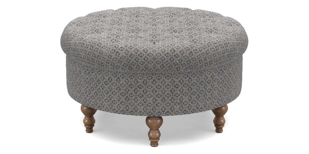 Bespoke Round Footstools