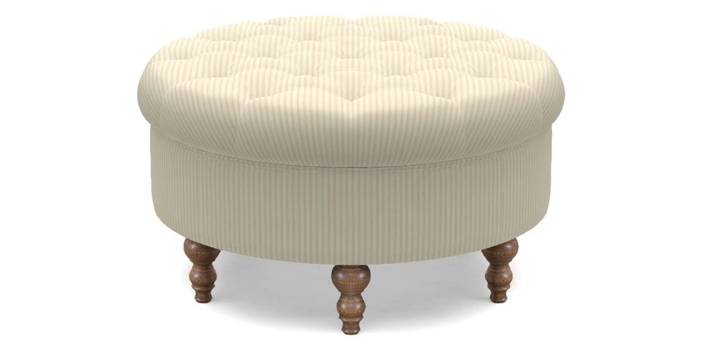 Bespoke Round Footstools
