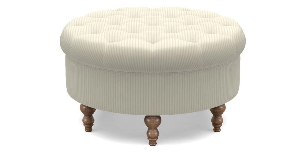 Bespoke Round Footstools