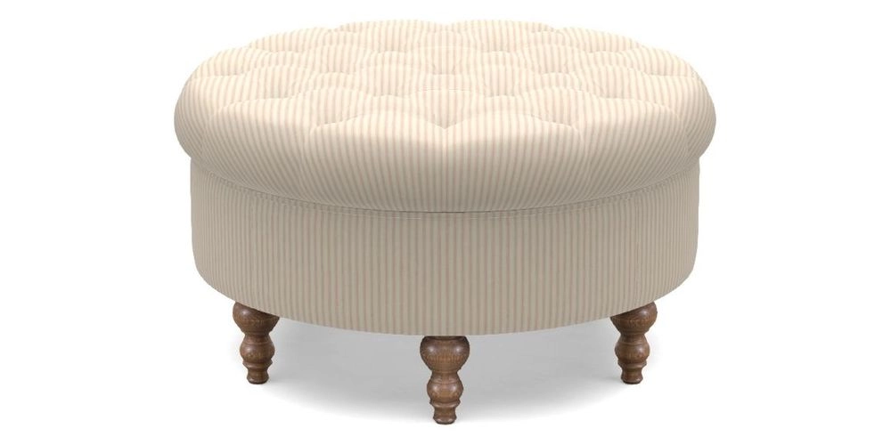 Bespoke Round Footstools