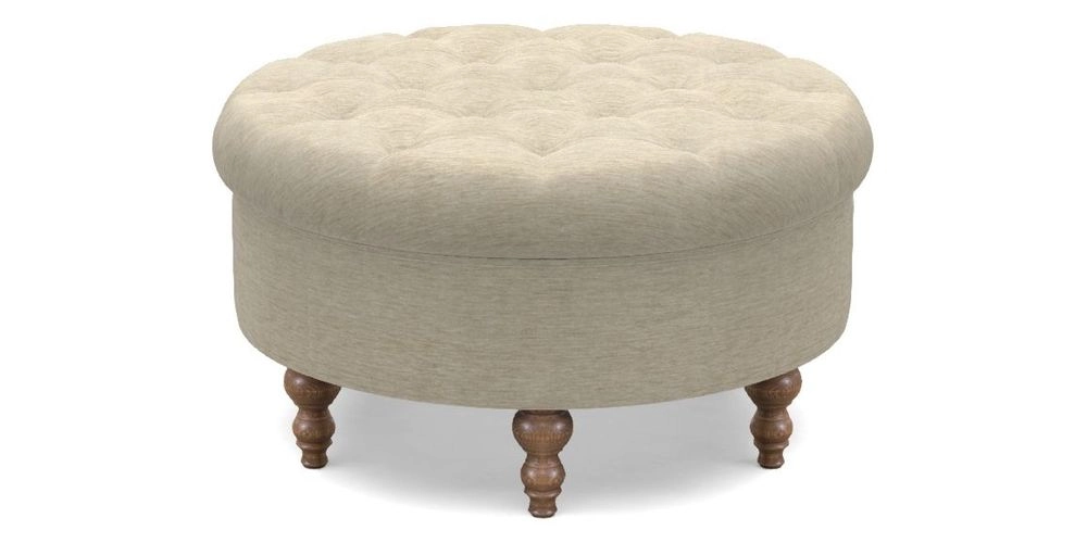 Bespoke Round Footstools
