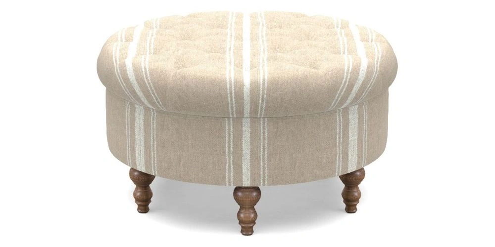 Bespoke Round Footstools