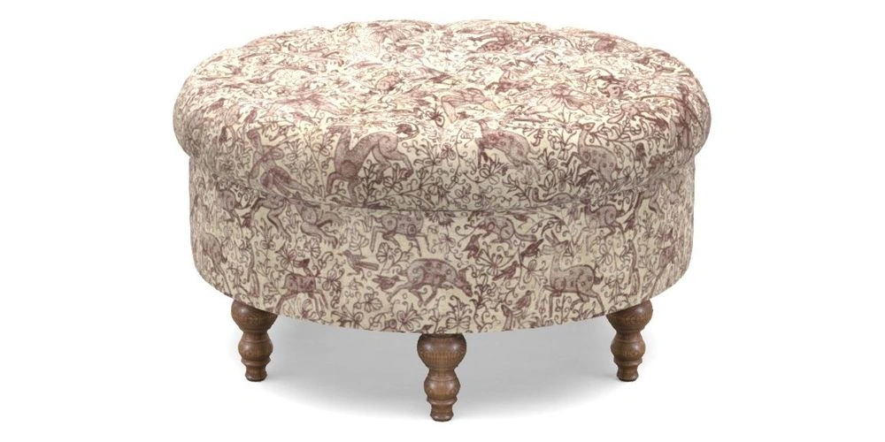 Bespoke Round Footstools