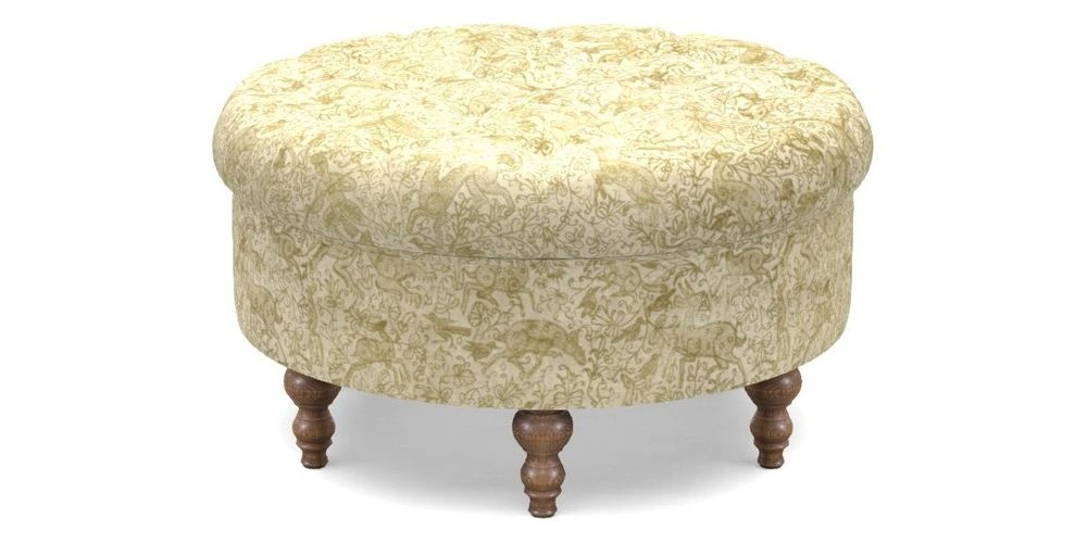 Bespoke Round Footstools