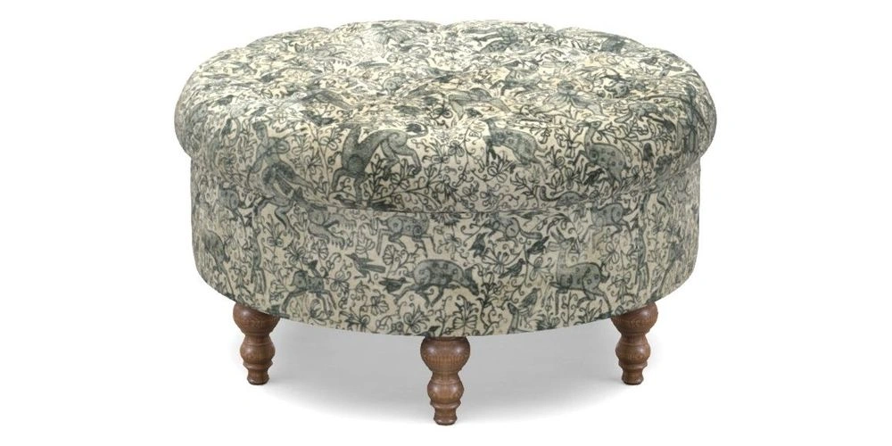 Bespoke Round Footstools