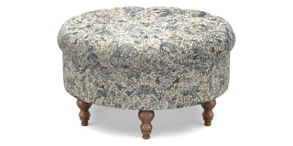 Bespoke Round Footstools
