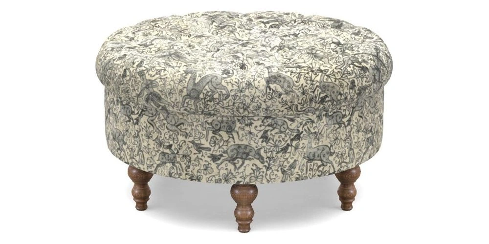 Bespoke Round Footstools