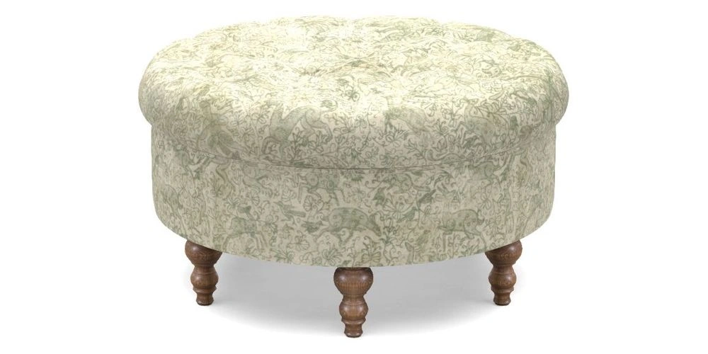 Bespoke Round Footstools
