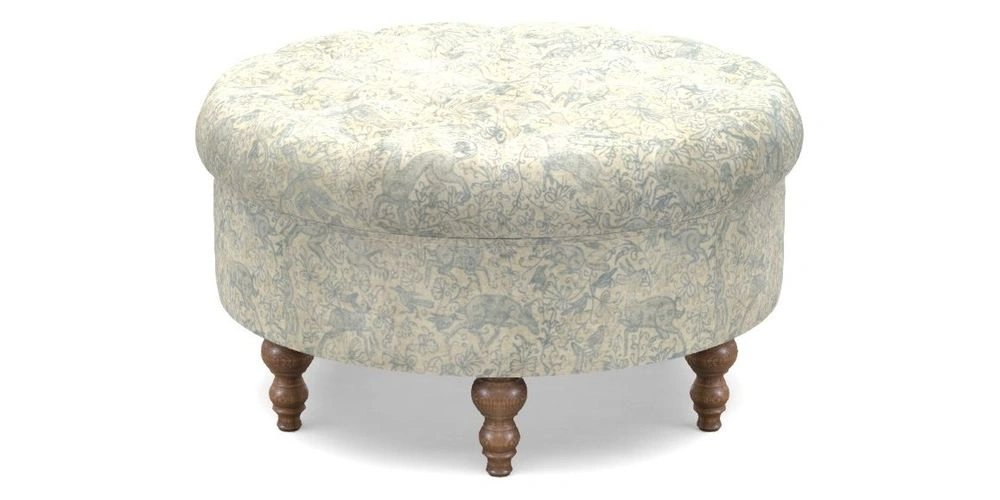 Bespoke Round Footstools