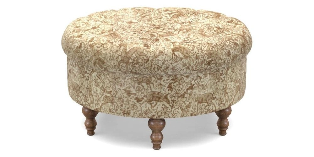 Bespoke Round Footstools