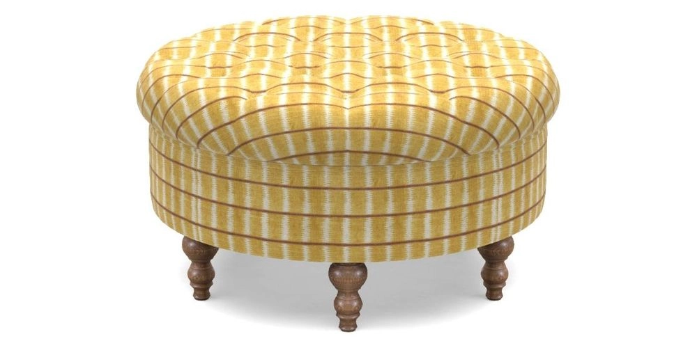 Bespoke Round Footstools
