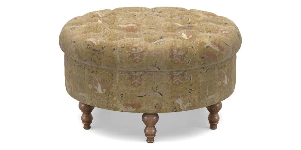 Bespoke Round Footstools
