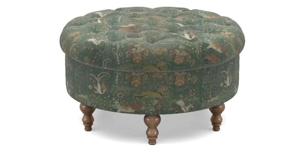 Bespoke Round Footstools