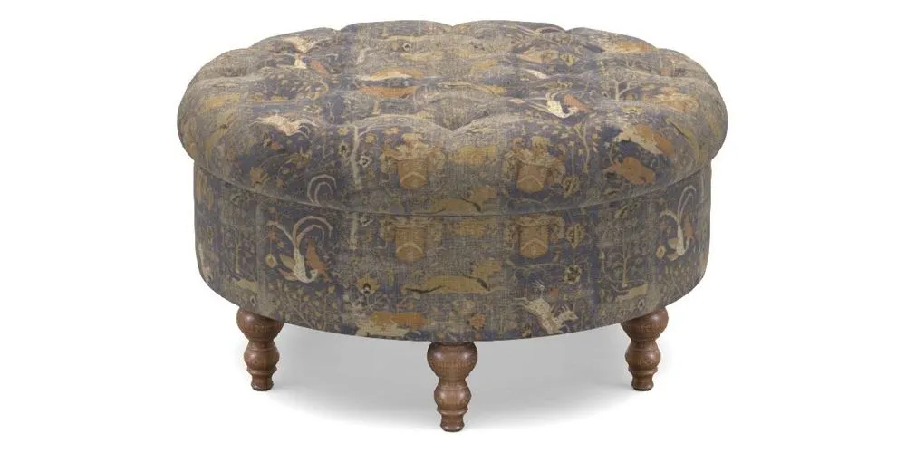 Bespoke Round Footstools