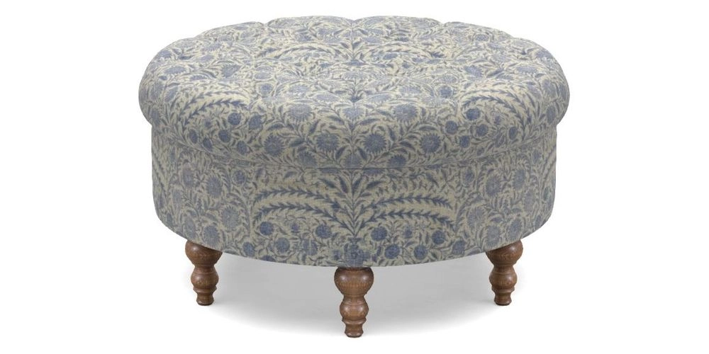 Bespoke Round Footstools