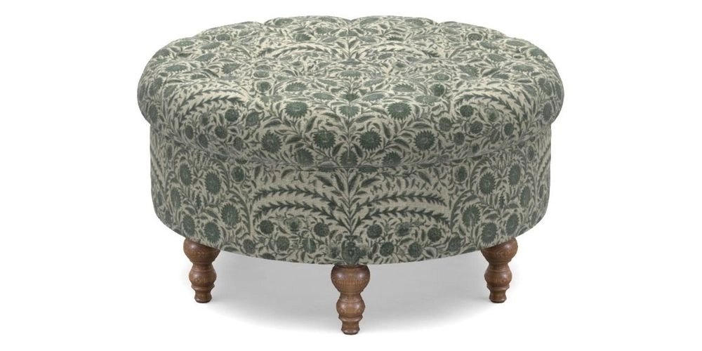 Bespoke Round Footstools