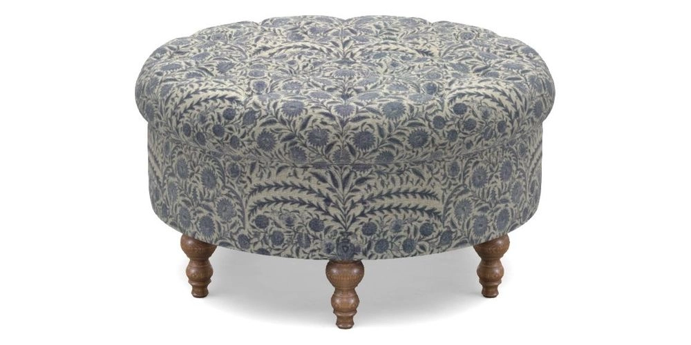 Bespoke Round Footstools