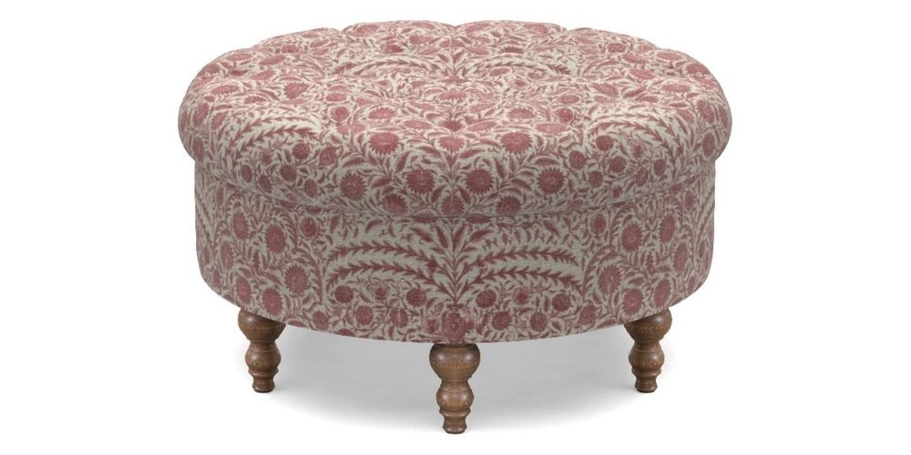 Bespoke Round Footstools