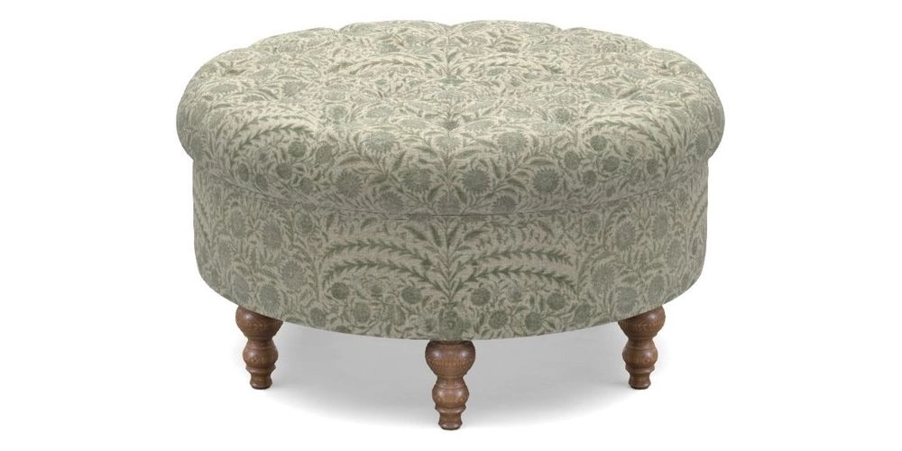 Bespoke Round Footstools