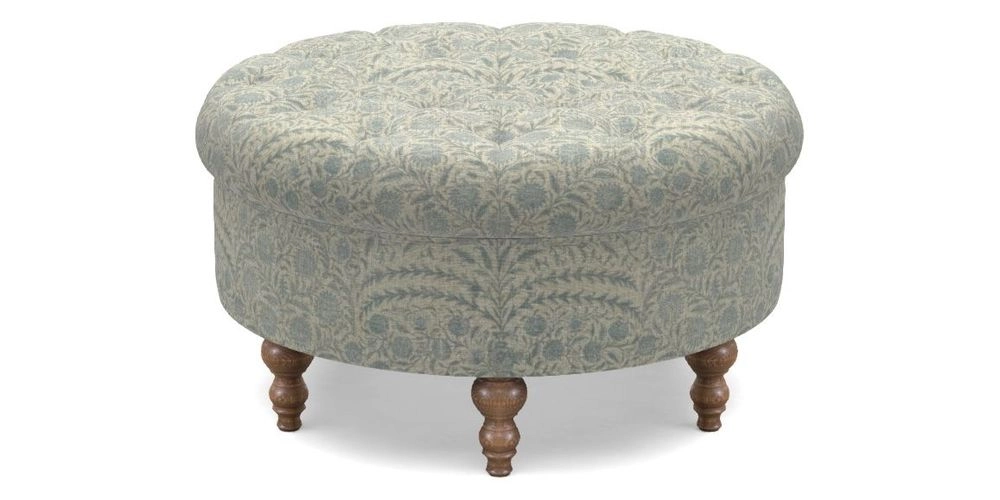 Bespoke Round Footstools