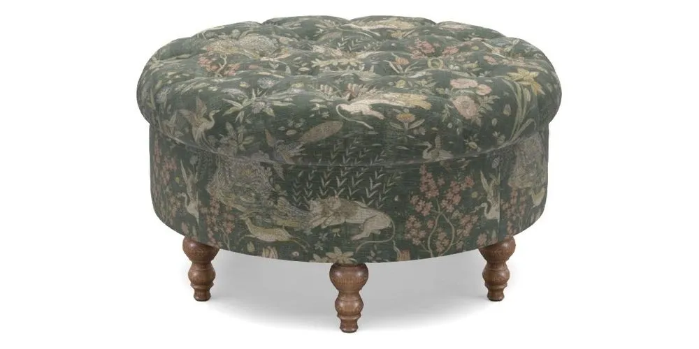 Bespoke Round Footstools