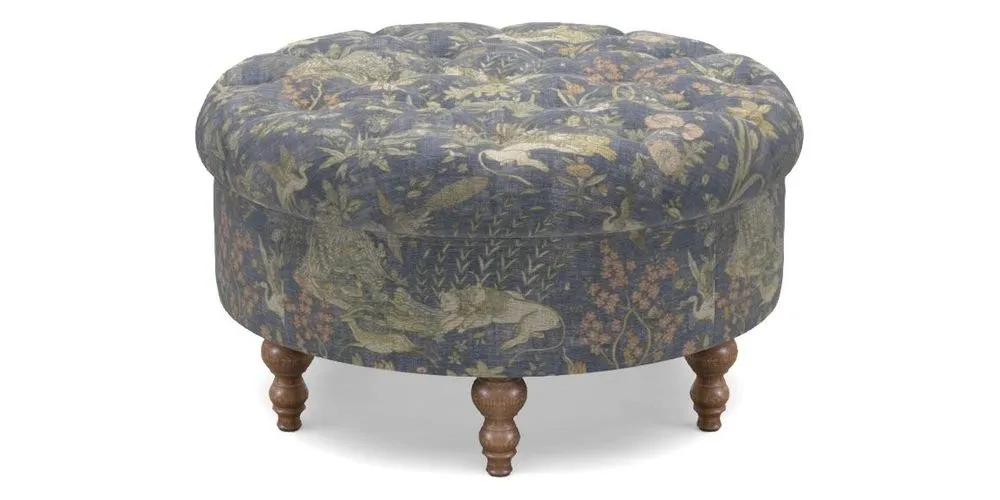 Bespoke Round Footstools