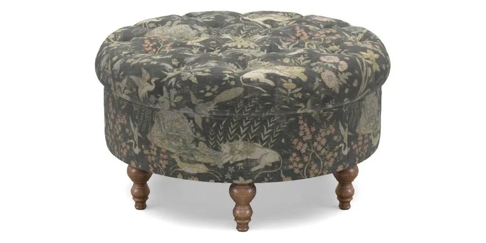 Bespoke Round Footstools