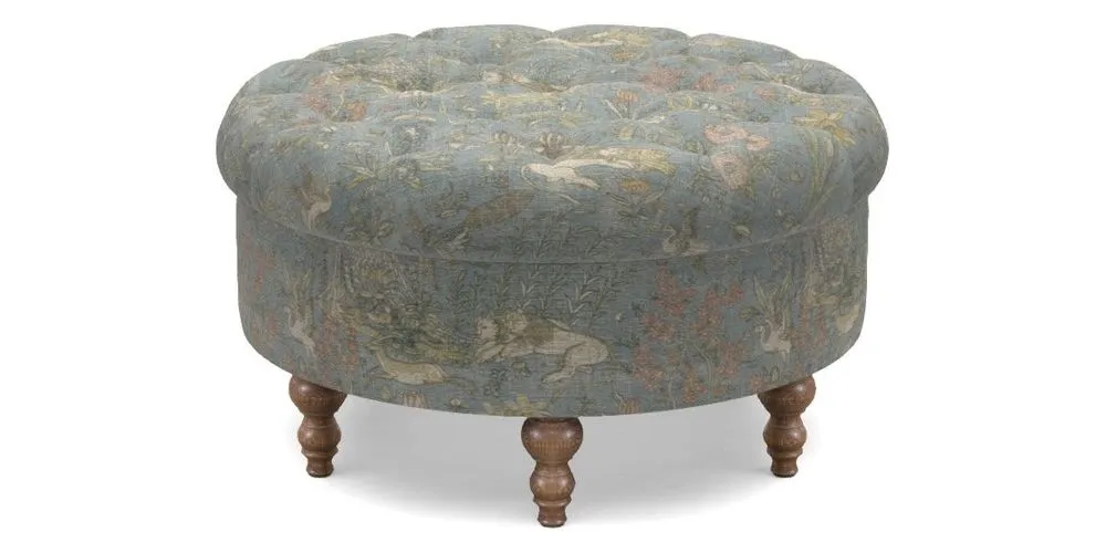 Bespoke Round Footstools