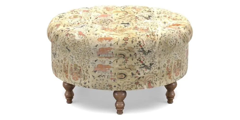 Bespoke Round Footstools