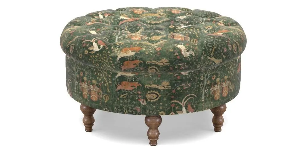 Bespoke Round Footstools