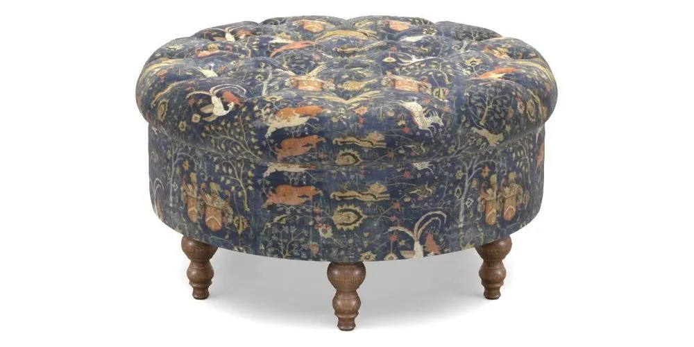 Bespoke Round Footstools
