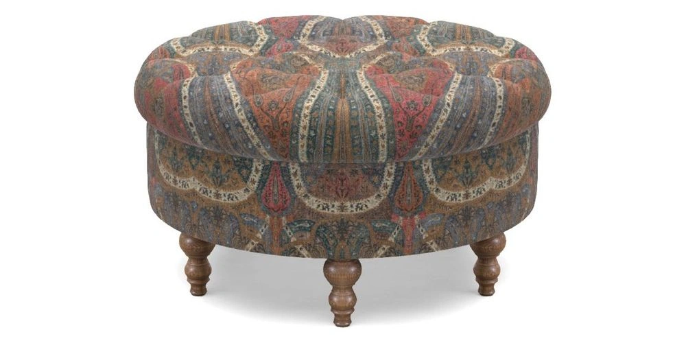 Bespoke Round Footstools