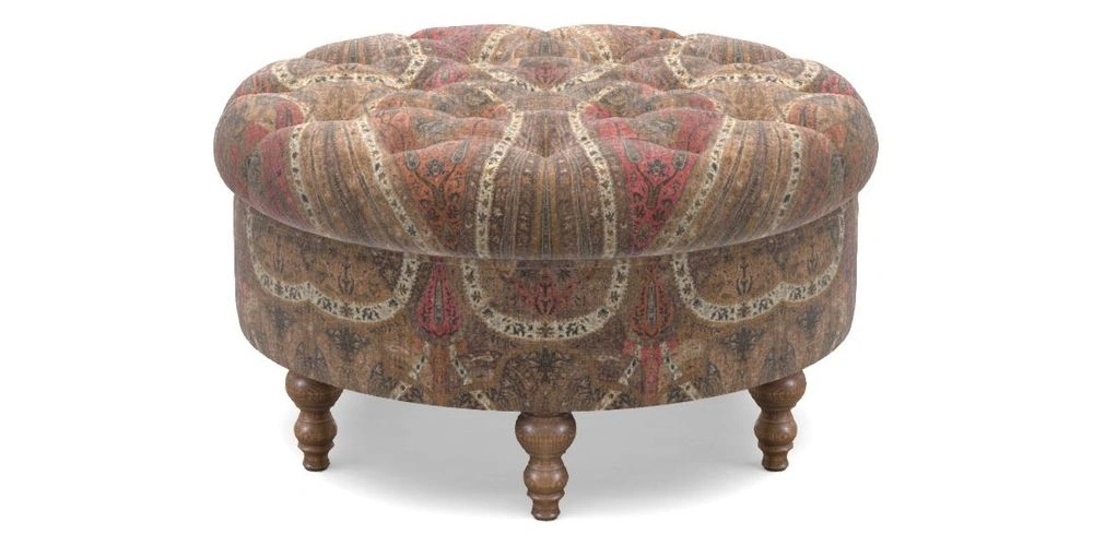 Bespoke Round Footstools