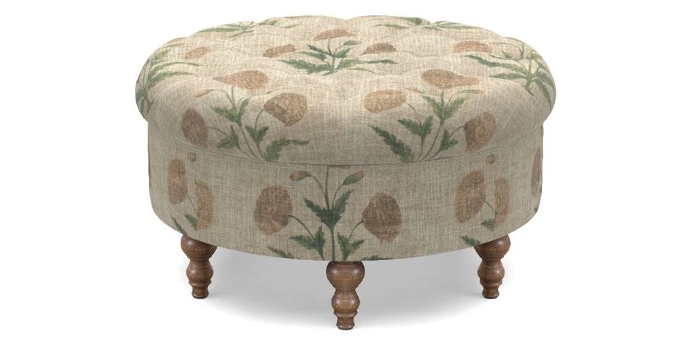 Bespoke Round Footstools
