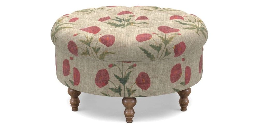Bespoke Round Footstools
