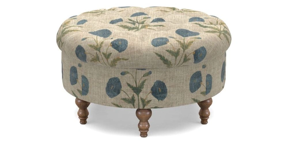 Bespoke Round Footstools