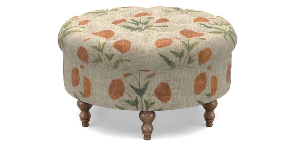 Bespoke Round Footstools