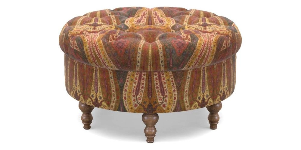 Bespoke Round Footstools