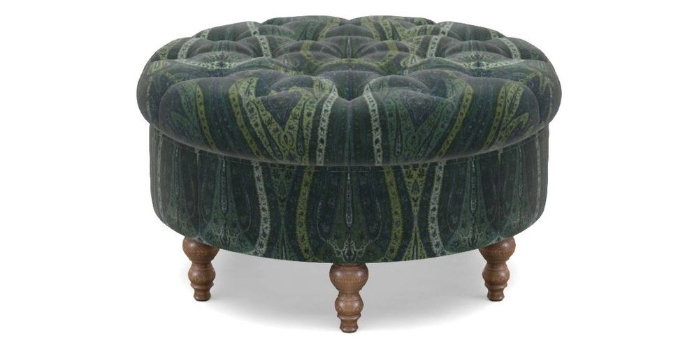 Bespoke Round Footstools