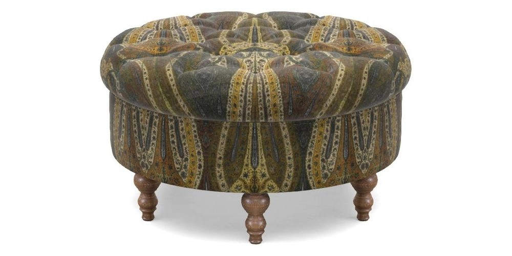 Bespoke Round Footstools