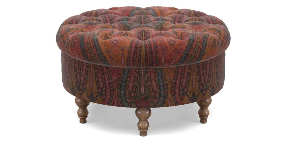 Bespoke Round Footstools