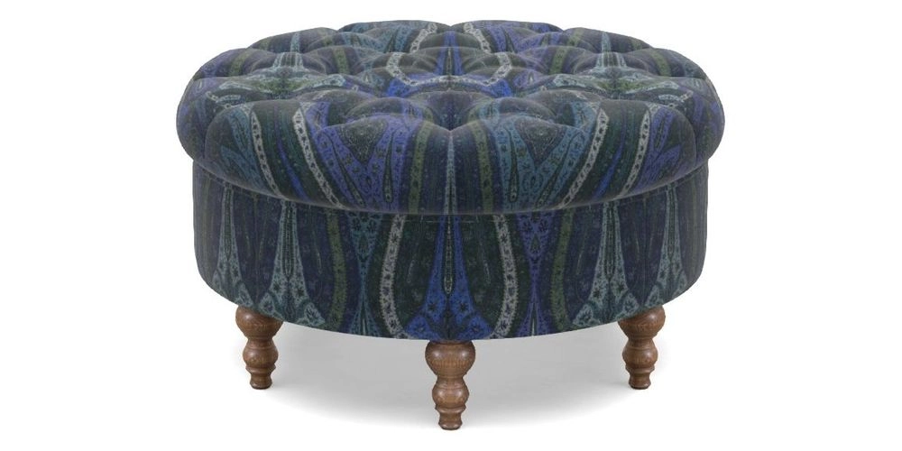 Bespoke Round Footstools