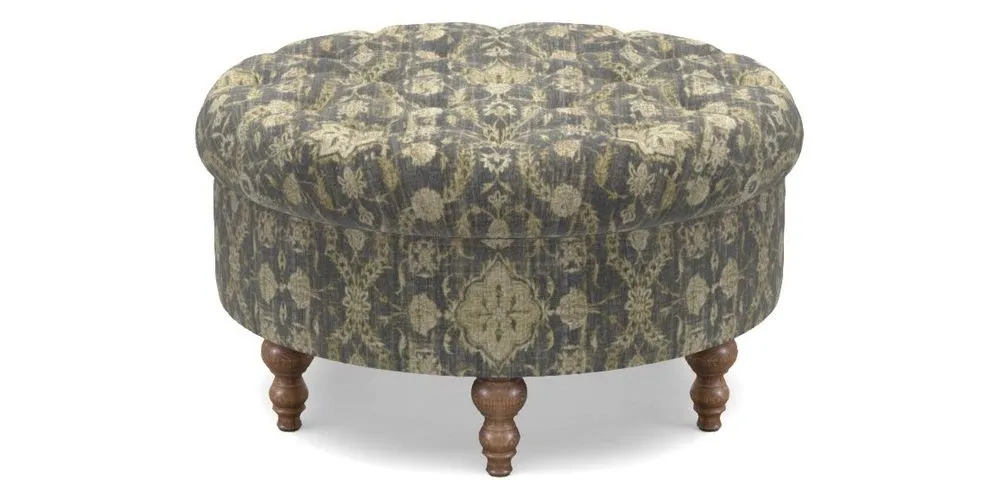 Bespoke Round Footstools
