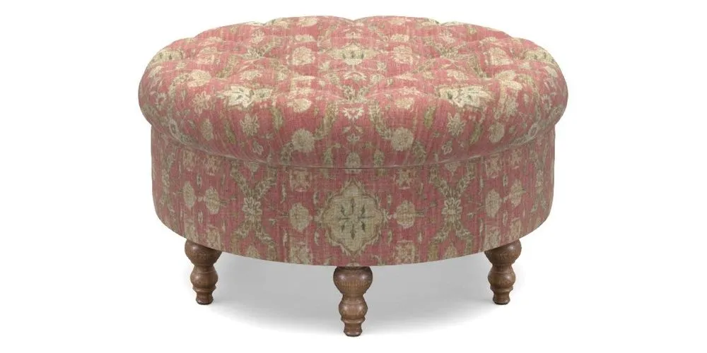 Bespoke Round Footstools