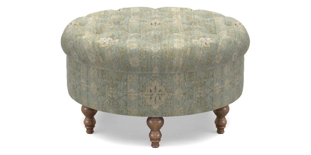 Bespoke Round Footstools