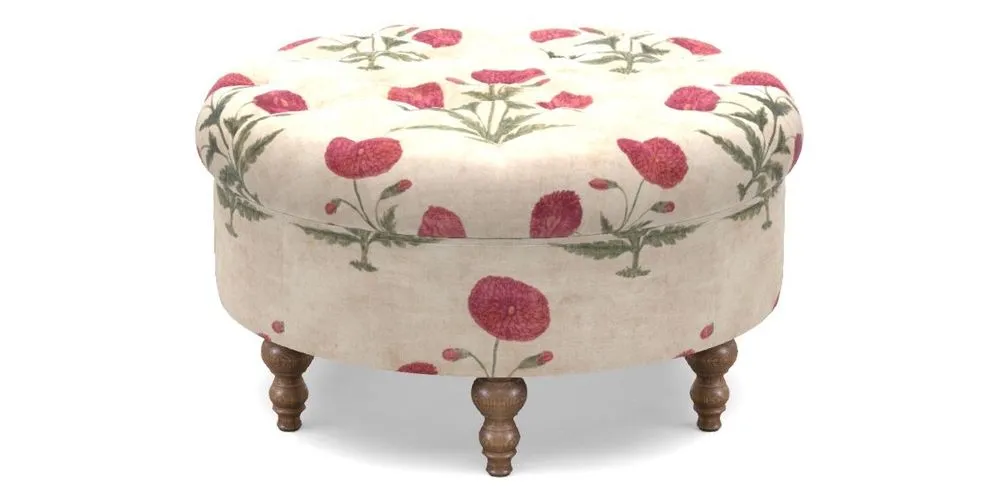 Bespoke Round Footstools