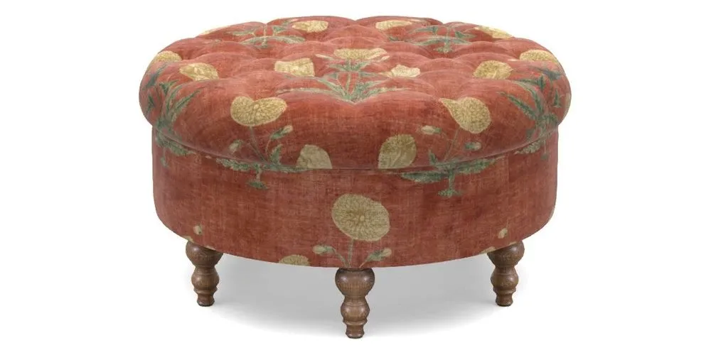 Bespoke Round Footstools