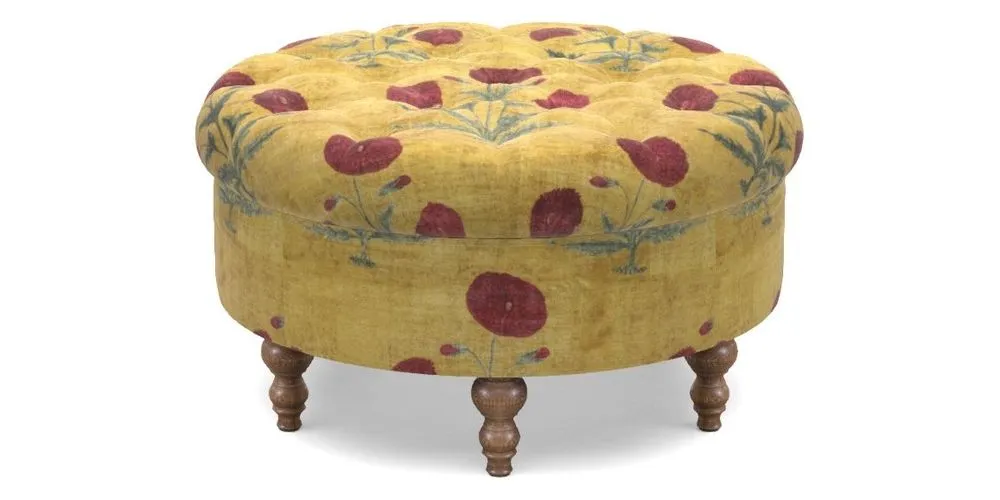Bespoke Round Footstools