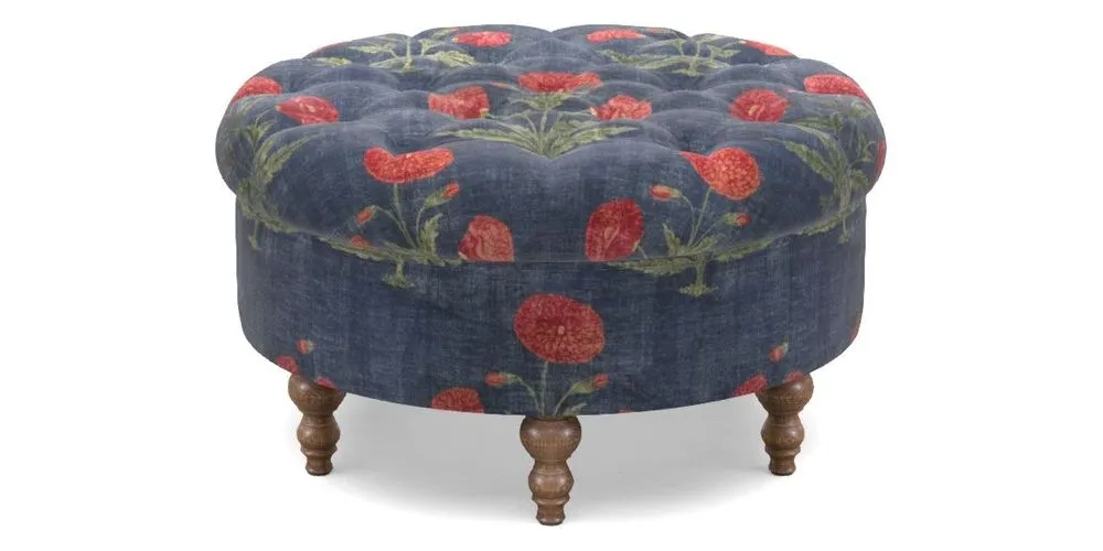 Bespoke Round Footstools